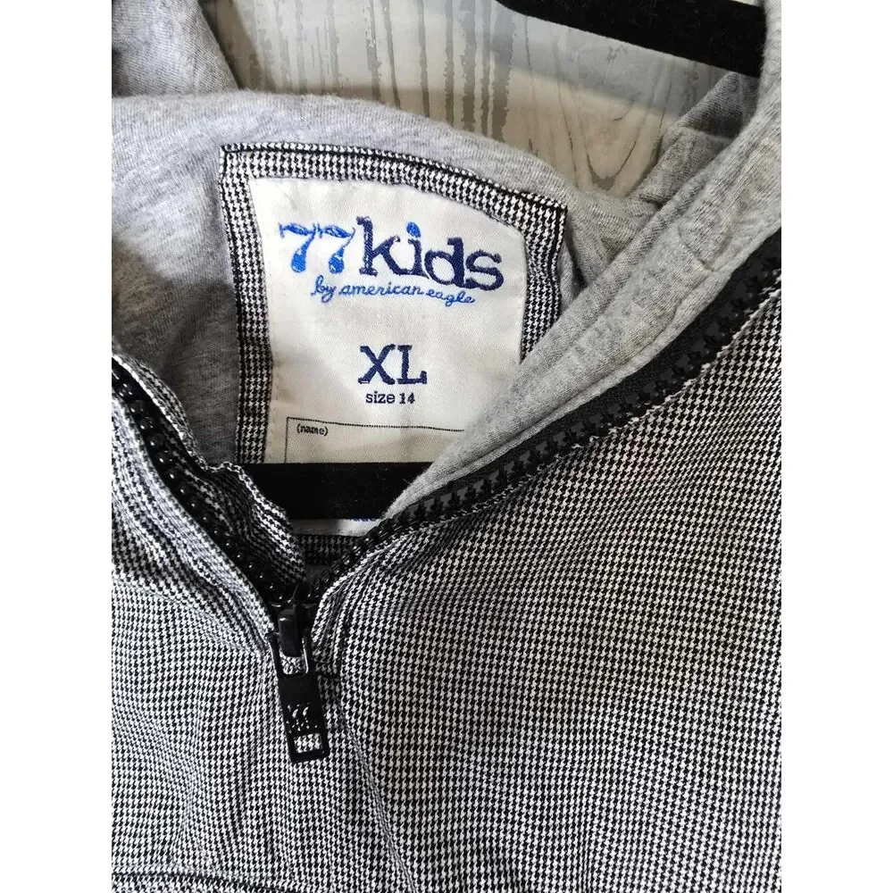 77kids by American Eagle Youth XL 14 Houndstooth